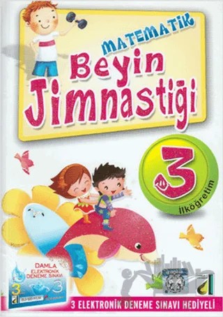 Matematik Beyin Jimnastiği (İlköğretim 3. Sınıf) – Kolektif – Damla Yayınevi kitap kapağı