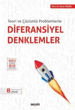 Teori ve Çözümlü ProblemlerleDiferansiyel Denklemler – Erhan Pişkin – Seçkin Yayıncılık kitap kapağı