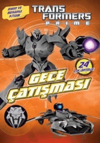 Transformers Prime - Gece Çatışması – Kolektif – Doğan Egmont Yayıncılık kitap kapağı