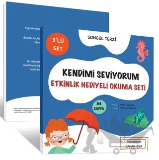 Kendimi Seviyorum Etkinlikli Okuma Seti – Songül Terzi – Mahlas Çocuk Yayınları kitap kapağı