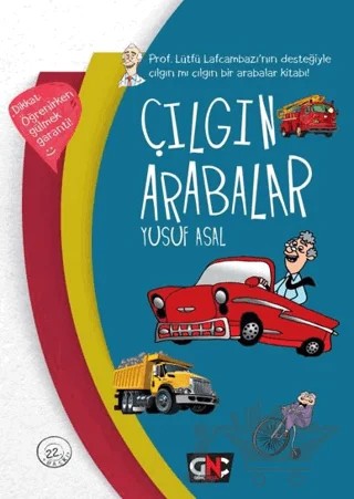 Çılgın Arabalar – Yusuf Asal – Genç Nesil kitap kapağı
