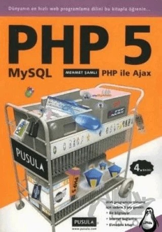 PHP 5 MySQL / PHP ile AjaX – Mehmet Şamlı – Pusula Yayıncılık kitap kapağı