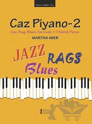 Caz Piyano - 2 – Martha Mier – Müzik Eğitimi Yayınları kitap kapağı