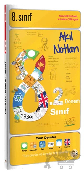 8. Sınıf 2. Dönem Tüm Dersler Akıl Notları – Kolektif – Tonguç Akademi kitap kapağı