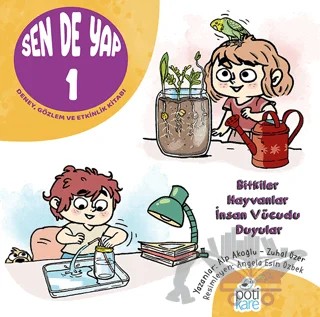 Sen De Yap 1 – Alp Akoğlu, Zuhal Özer – Pötikare Yayıncılık kitap kapağı