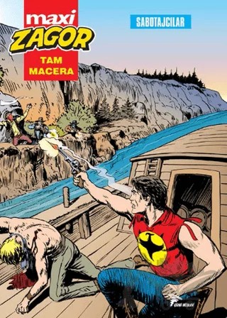 Zagor Maxi 7 - Sabotajcılar – Ade Capone – Çizgi Düşler Yayınevi kitap kapağı