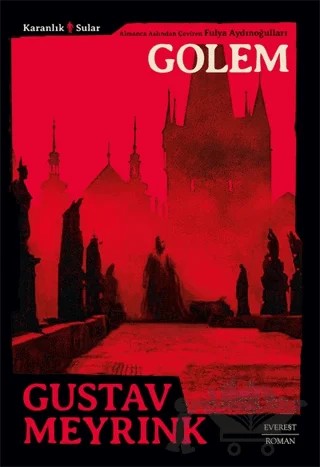 Karanlık Sular Golem – Gustav Meyrink – Everest Yayınları kitap kapağı