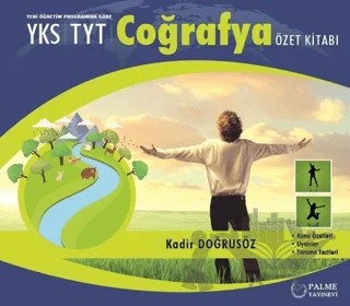 Palme YKS TYT Coğrafya Özet Kitabı – Kadir Doğrusöz – Palme Yayınları kitap kapağı