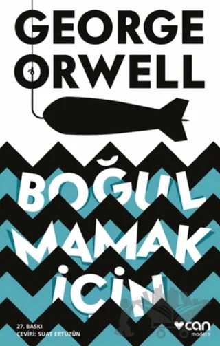 Boğulmamak İçin – George Orwell – Can Yayınları kitap kapağı
