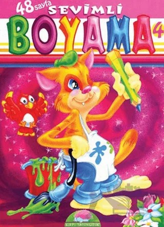 Sevimli Boyama 4 – Kolektif – Kirpi Yayıncılık kitap kapağı