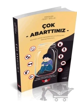 Çok Abarttınız – İzzet Güllü – Minel Yayın kitap kapağı