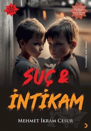 Suç & İntikam – Mehmet İkram Cesur – Cinius Yayınları kitap kapağı