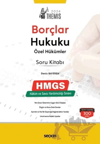 THEMIS - Borçlar Hukuku Özel Hükümler Soru Kitabı – Deniz Bayeren – Seçkin Yayıncılık kitap kapağı
