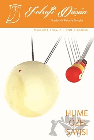 Felsefi Düşün Akademik Felsefe Dergisi Sayı: 2 - Nisan 2014 – Pinhan Yayıncılık kitap kapağı