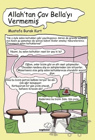Allah’tan Çav Bella’yı Vermemiş – Mustafa Burak Kurt – Sapiens Yayınları kitap kapağı
