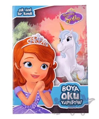 Disney Prenses Sofia Boya Oku Yapıştır – Kolektif – Doğan Egmont Yayıncılık kitap kapağı