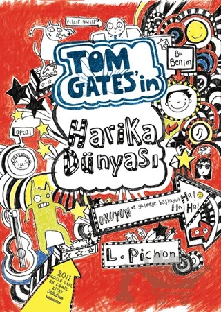 Tom Gates'in Harika Dünyası – Liz Pichon – Tudem Yayınları kitap kapağı