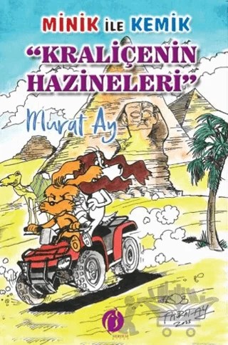 Minik ile Kemik - Kraliçenin Hazineleri – Murat Ay – Herdem Kitap kitap kapağı