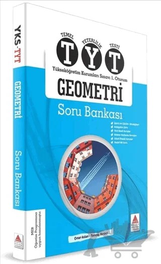 TYT Geometri Soru Bankası – Çınar Aslan, Tuncay Birinci – Delta Kültür Yayınevi kitap kapağı