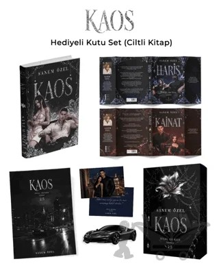 Kaos - Steal or Kiss Serisi 3 (Kutulu) – Sanem Özel – Onyx Yayınları kitap kapağı