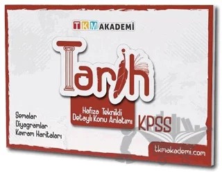 2022 KPSS Tarih Konu Anlatımı – Kolektif – TKM Akademi kitap kapağı