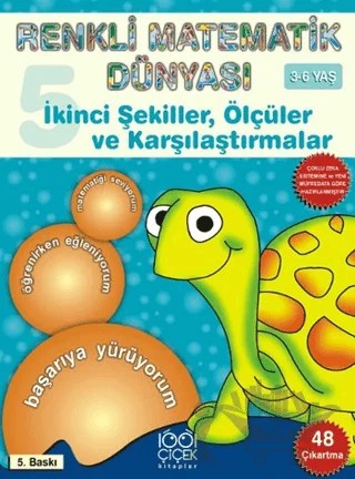 Renkli Matematik Dünyası 5 – Kolektif – 1001 Çiçek Kitaplar kitap kapağı