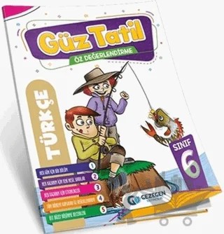 6. Sınıf Türkçe Güz Tatil Kitabı – Kolektif – Gezegen Yayıncılık kitap kapağı