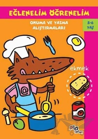 Eğlenelim Öğrenelim 5-6 Yaş – Kolektif – Pia Çocuk Yayınları kitap kapağı