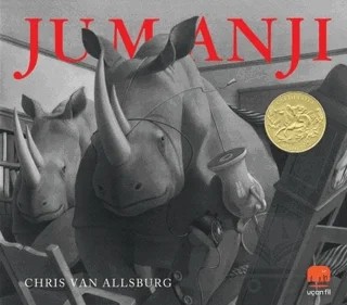 Jumanji – Chris Van Allsburg – Uçan Fil Yayınları kitap kapağı