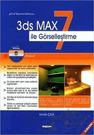 3ds Max 7 ile Görselleştirme – Emrah Çelik – Değişim Yayınları kitap kapağı