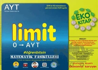 AYT Matematik Fasikülleri - Limit Eko – Kolektif – Tonguç Akademi kitap kapağı