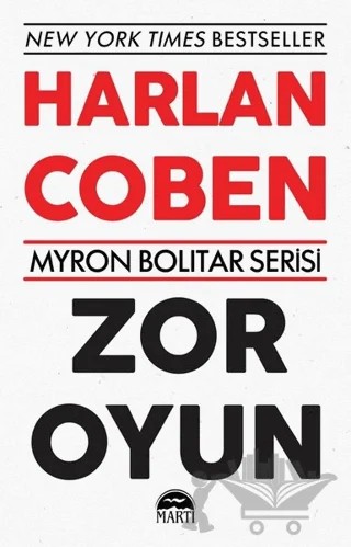 Zor Oyun - Myron Bolitar Serisi – Harlan Coben – Martı Yayınları kitap kapağı