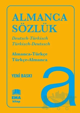 Almanca Sözlük – Dilara Dikmetaş – Ema Kitap kitap kapağı
