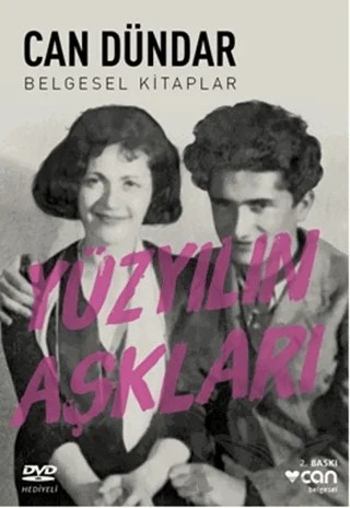 Yüzyılın Aşkları - Belgesel Kitaplar – Can Dündar – Can Yayınları kitap kapağı