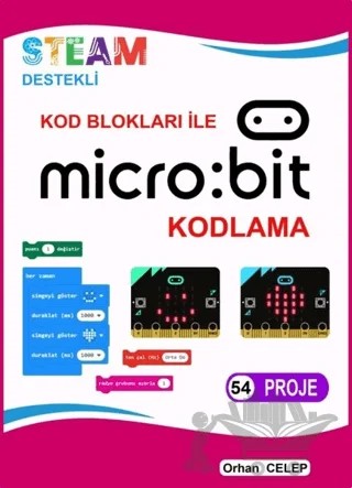 Kod Blokları ile Microbit Kodlama – Orhan Celep – IQ Kültür Sanat Yayıncılık kitap kapağı