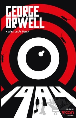 1984 – George Orwell – Can Yayınları kitap kapağı