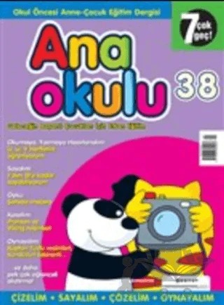Anaokulu Sayı: 38 Anne-Çocuk Eğitim Dergisi – Boyut Yayın Grubu kitap kapağı