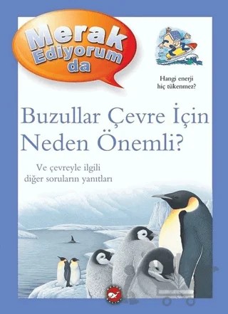 Merak Ediyorum da - Buzullar Çevre İçin Neden Önemli? – Sean Callery – Beyaz Balina Yayınları kitap kapağı