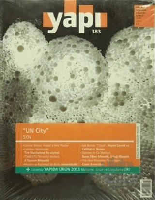 Yapı Dergisi Sayı: 383 / Mimarlık Tasarım Kültür Sanat Ekim 2013 – YEM Yayın kitap kapağı