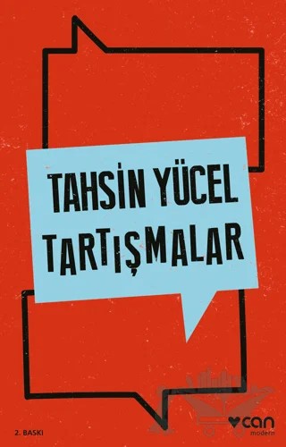 Tartışmalar – Tahsin Yücel – Can Yayınları kitap kapağı