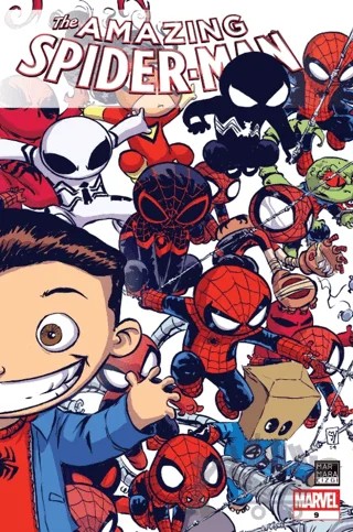 Amazing Spider-Man #9 – Dan Slott – Marmara Çizgi kitap kapağı