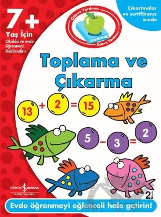 Ödeve Yardımcı Toplama ve Çıkarma – Kolektif – İş Bankası Kültür Yayınları kitap kapağı