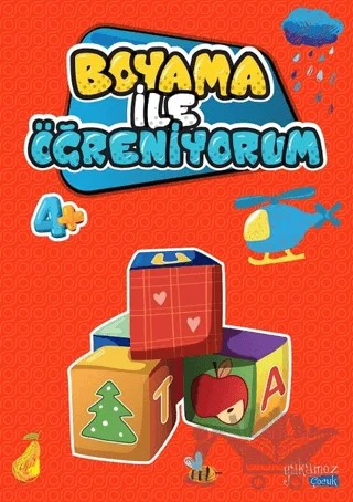 Boyama İle Öğreniyorum 4 – Kolektif – Yakamoz Yayınevi kitap kapağı