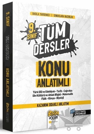 9. Sınıf Tüm Dersler Konu Anlatımı – Kolektif – Benim Hocam Yayınları kitap kapağı