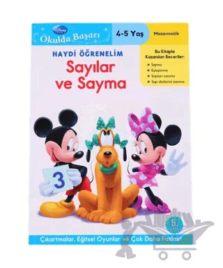 Haydi Öğrenelim - Sayılar ve Sayma – Kolektif – Doğan Egmont Yayıncılık kitap kapağı