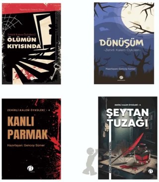 Zehirli Kalem Polisiye Gerilim Öyküler Seçkisi (4 Kitap Takım) – Gencoy Sümer – Herdem Kitap kitap kapağı