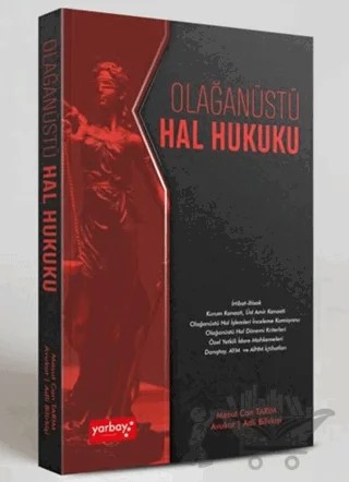 Olağanüstü Hal Hukuku – Mesut Can Tarım – Yarbay Yayınları kitap kapağı