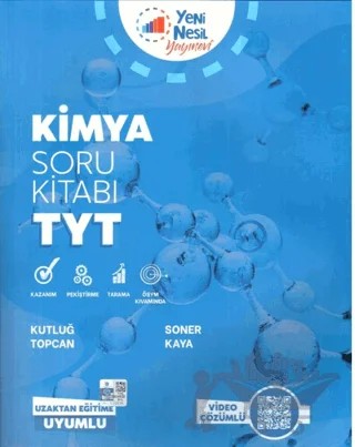 TYT Kimya Soru Kitabı – Kolektif – Yeni Nesil Yayınevi kitap kapağı
