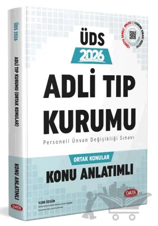 Adli Tıp Kurumu 2026 ÜDS Ortak Konular Konu Anlatımlı – Kolektif – Data Yayınları kitap kapağı