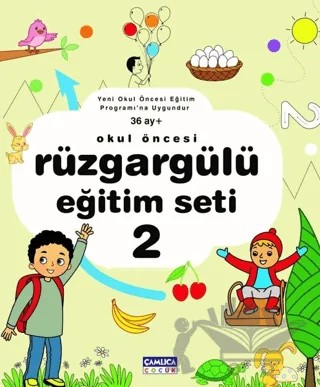 Rüzgargülü Eğitim Seti 2 (36 Ay+) – Fatih Kaynar – Çamlıca Basım Yayın kitap kapağı
